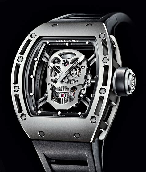 richard mille skull cost|richard mille with skull.